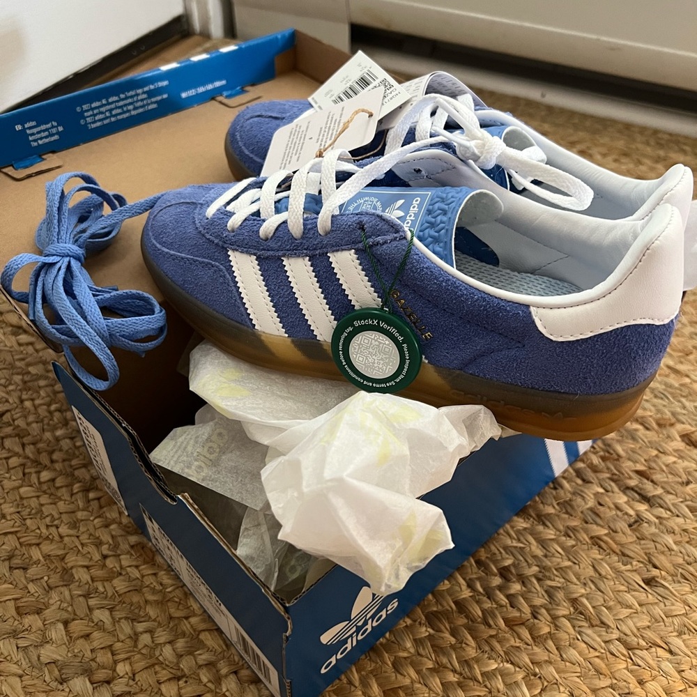 Adidas Gazelle Blue Fusion Gum
